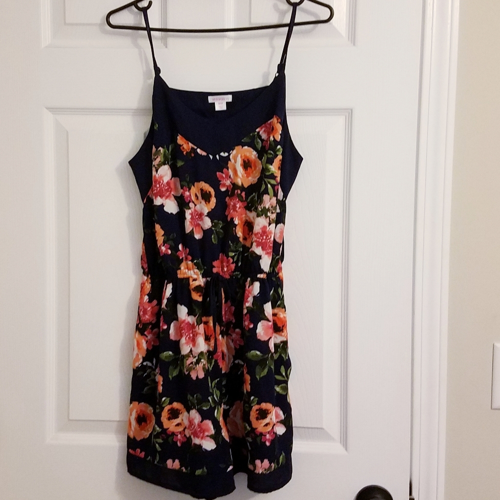 Xhilaration floral romper